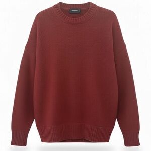 DSQUARED2 Burgundy Wool Sweater for Men